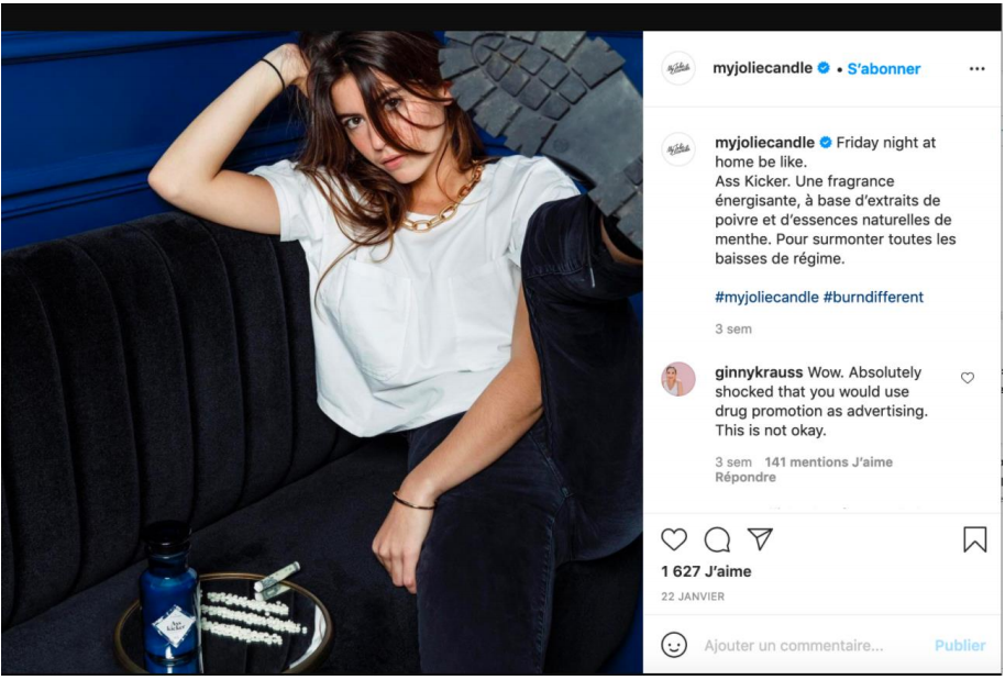 MY JOLIE CANDLE Plaintes fondées JDP