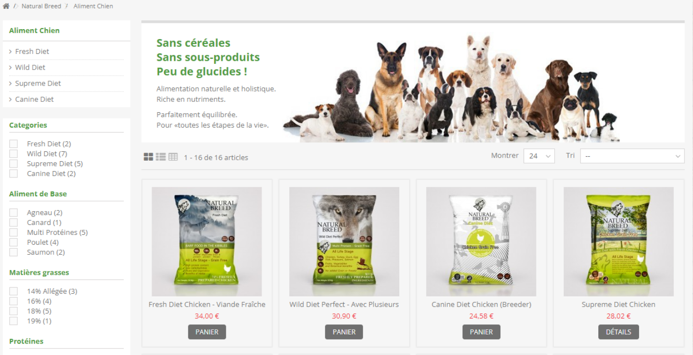 NATURAL BREED Plainte fondée JDP