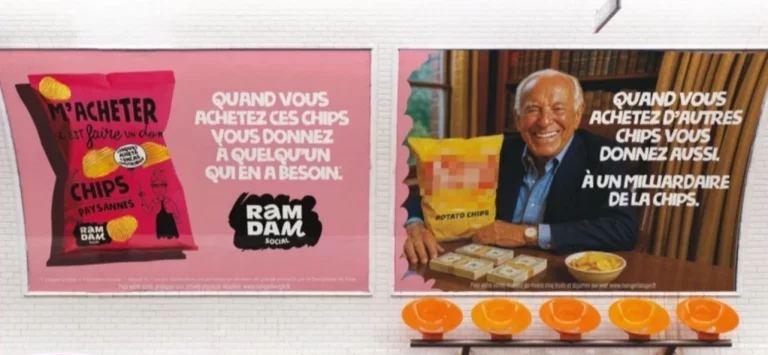 Publicité RAMDAM SOCIAL