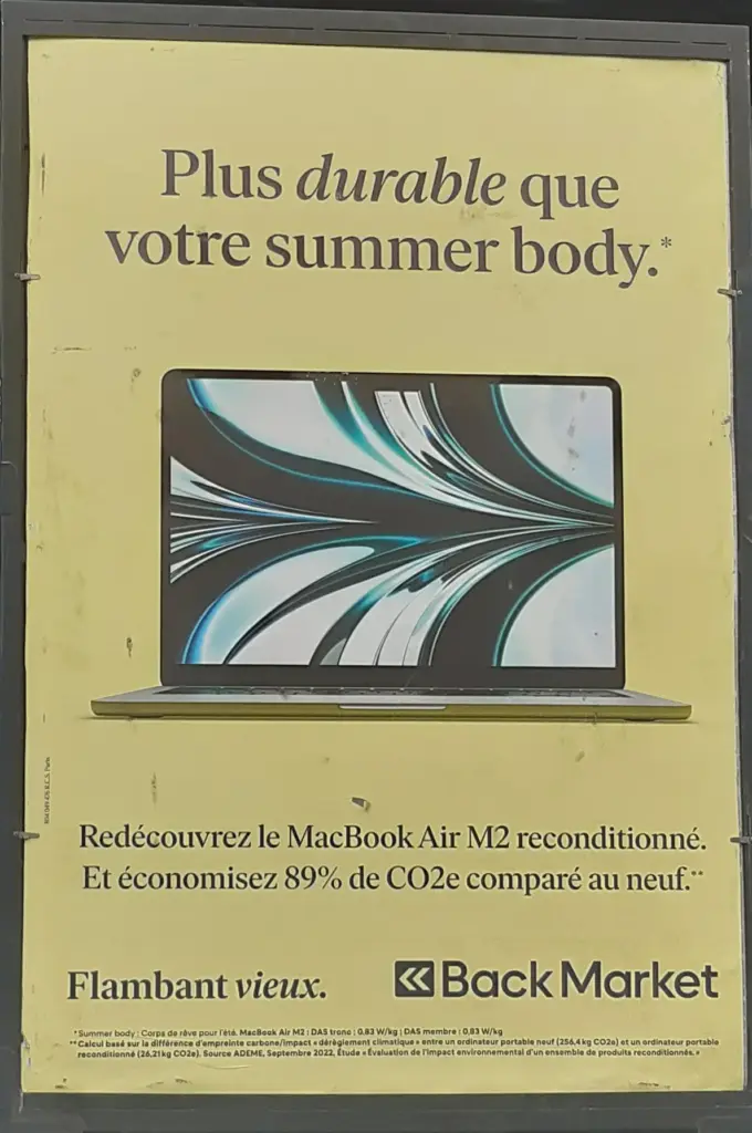 Publicité Back Market