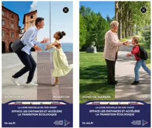 Publicité Ligne nouvelle du Sud-Ouest