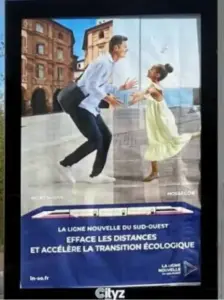 Publicité Ligne nouvelle du Sud-Ouest