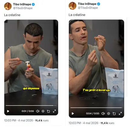 Publicités Inshape Nutrition