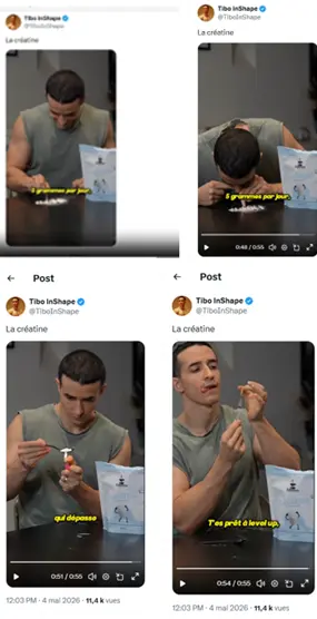Publicités Inshape Nutrition