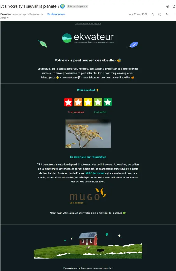 Publicité EKWATEUR