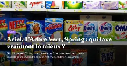 Publicités diffusées SPRING