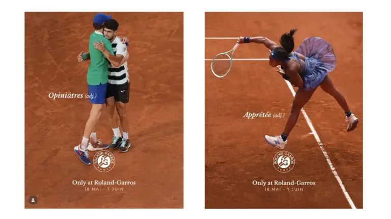 Publicité ROLAND GARROS