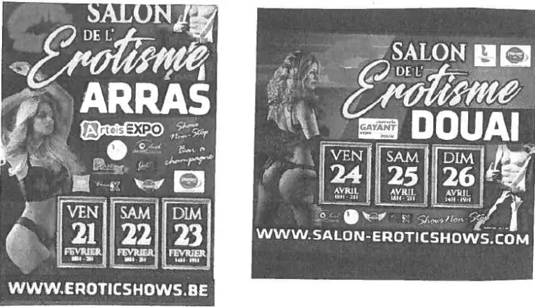 Publicité Salon de l'érotisme